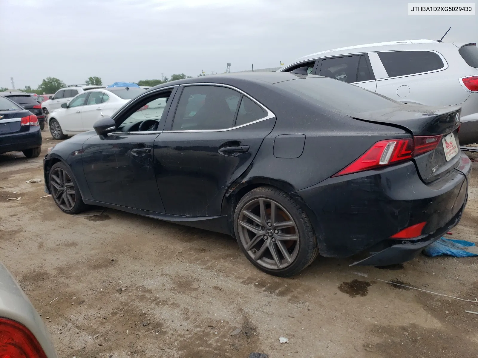 2016 Lexus Is 200T VIN: JTHBA1D2XG5029430 Lot: 59300264