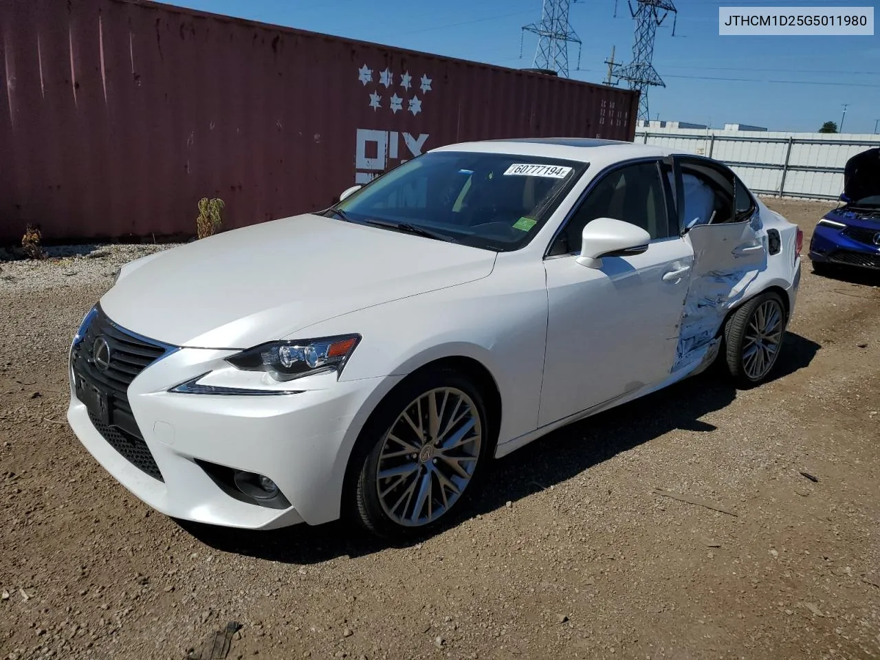 2016 Lexus Is 300 VIN: JTHCM1D25G5011980 Lot: 60777194