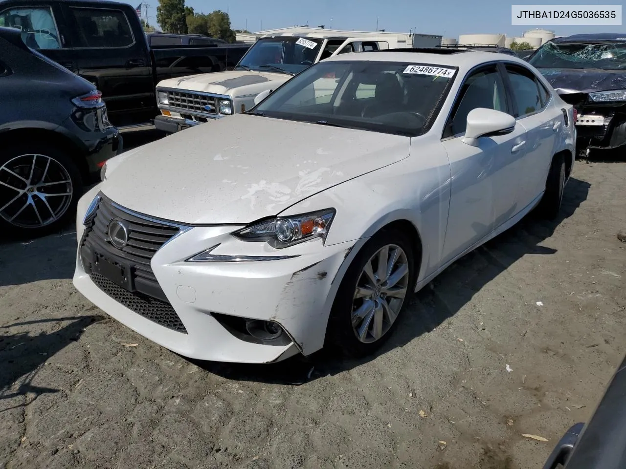 2016 Lexus Is 200T VIN: JTHBA1D24G5036535 Lot: 62486774