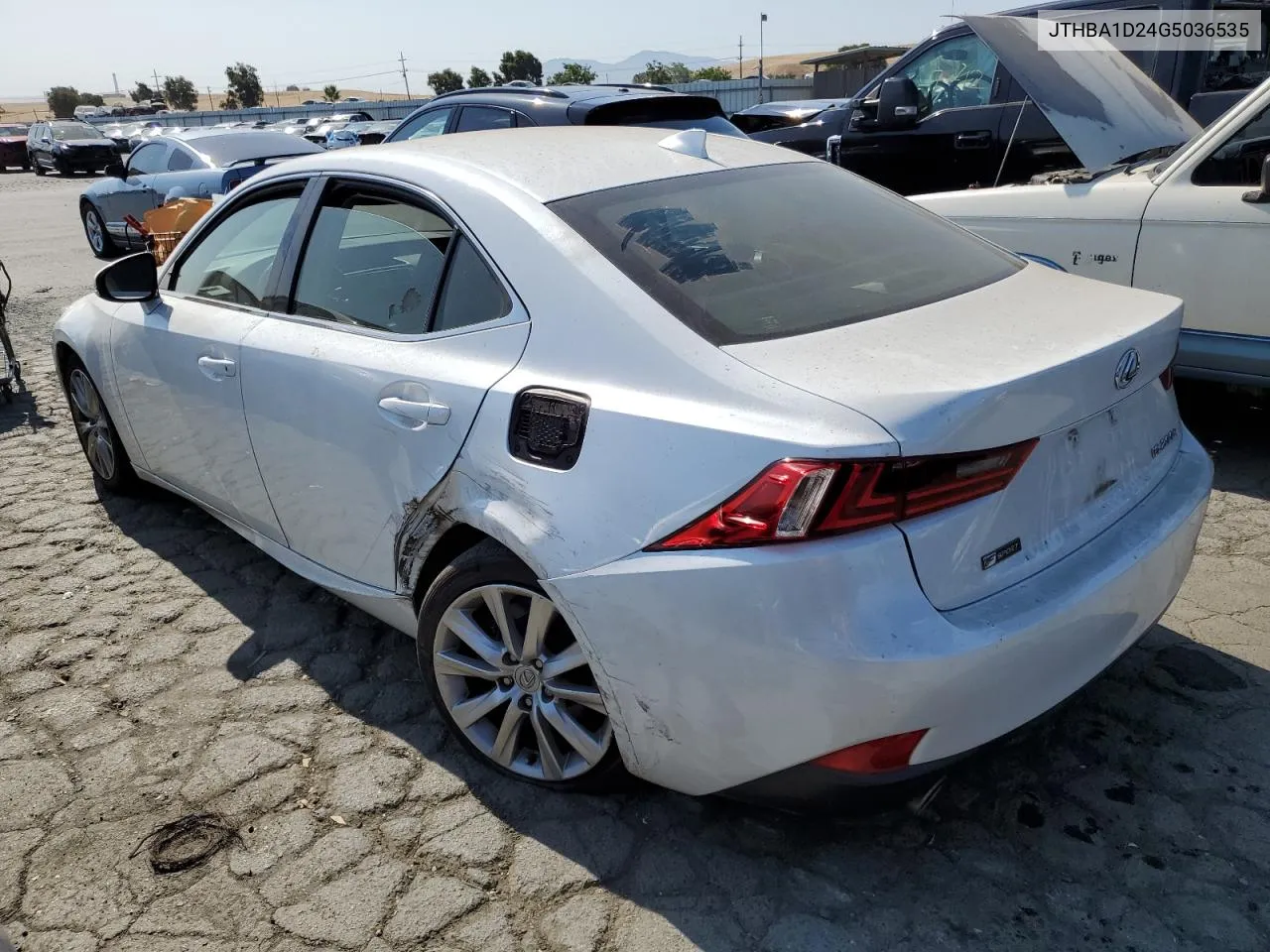 2016 Lexus Is 200T VIN: JTHBA1D24G5036535 Lot: 62486774