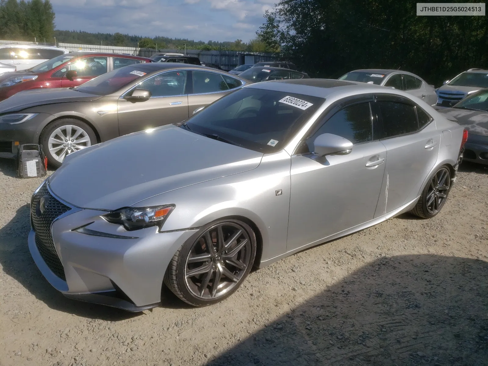 2016 Lexus Is 350 VIN: JTHBE1D25G5024513 Lot: 65920224