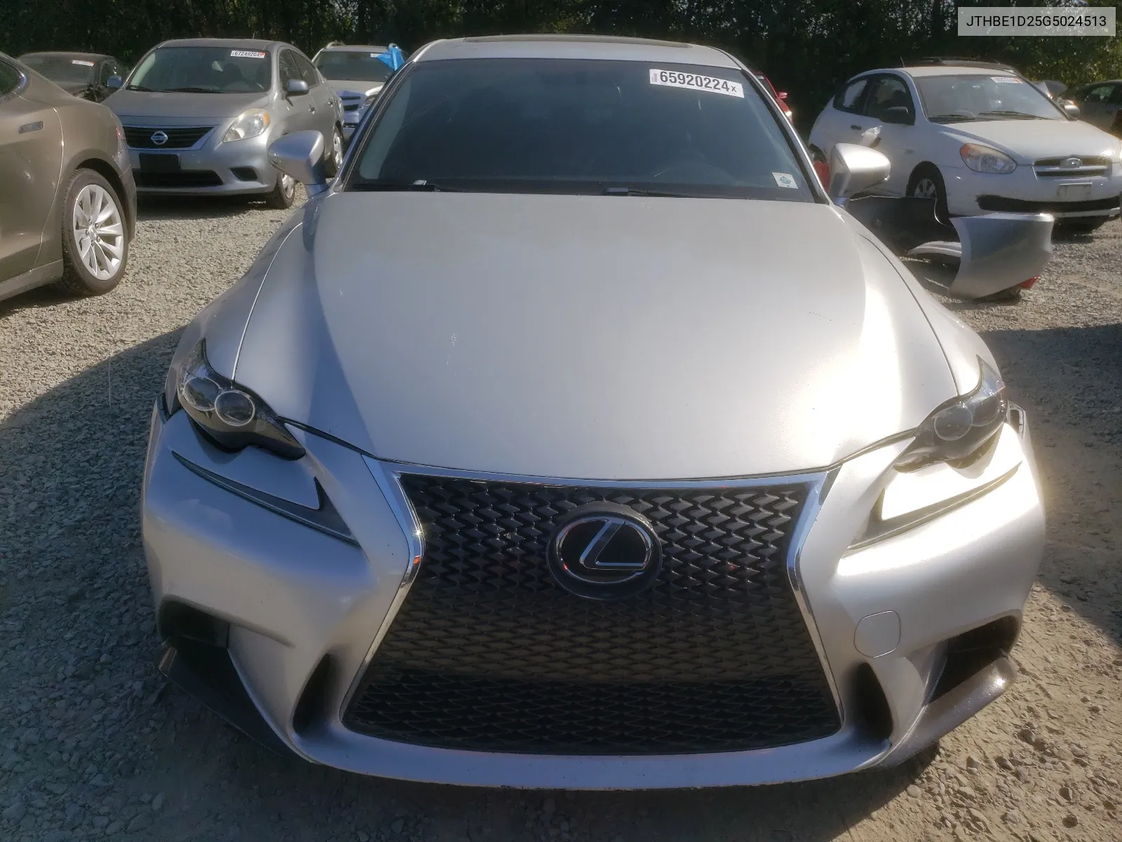 2016 Lexus Is 350 VIN: JTHBE1D25G5024513 Lot: 65920224