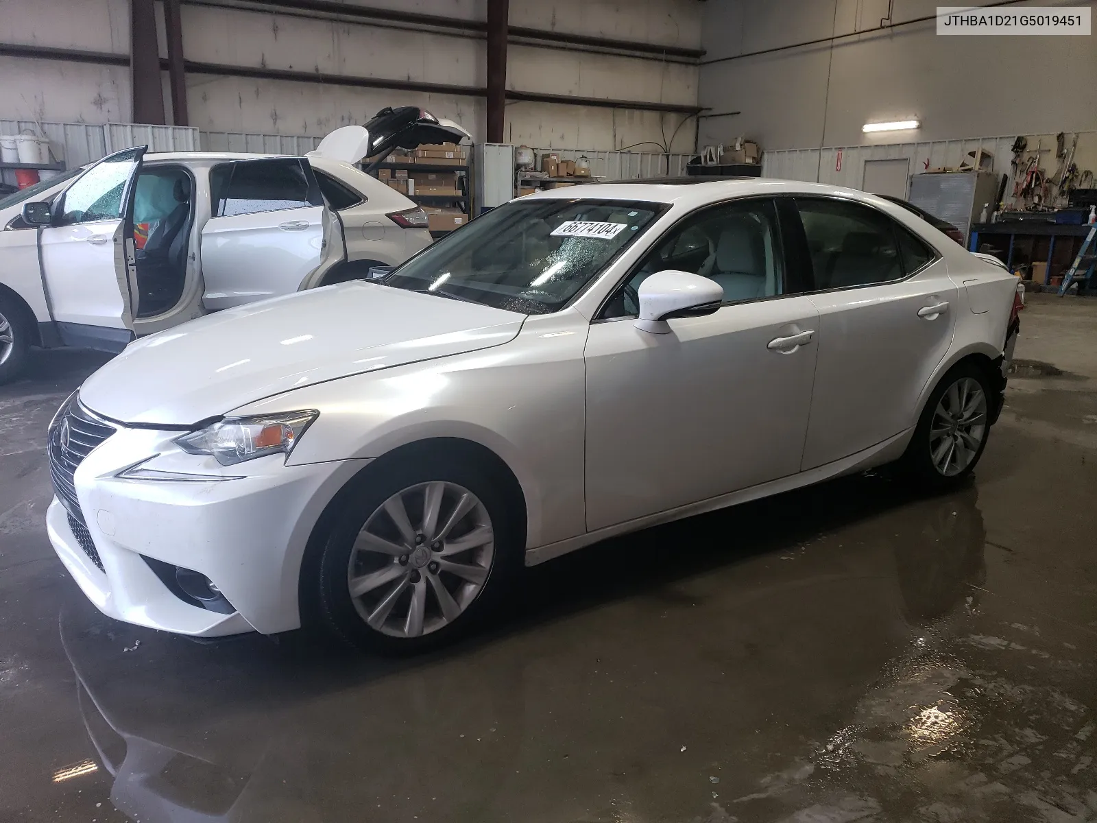 2016 Lexus Is 200T VIN: JTHBA1D21G5019451 Lot: 66774104