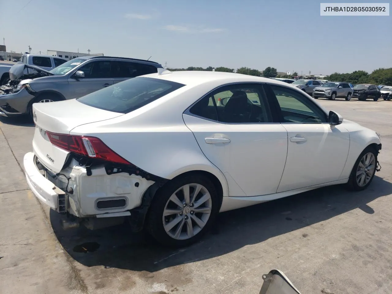 JTHBA1D28G5030592 2016 Lexus Is 200T