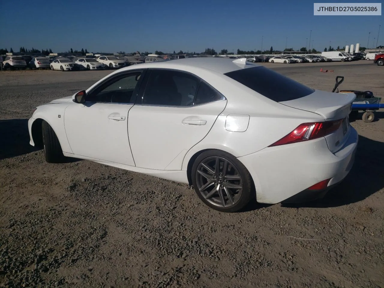 JTHBE1D27G5025386 2016 Lexus Is 350