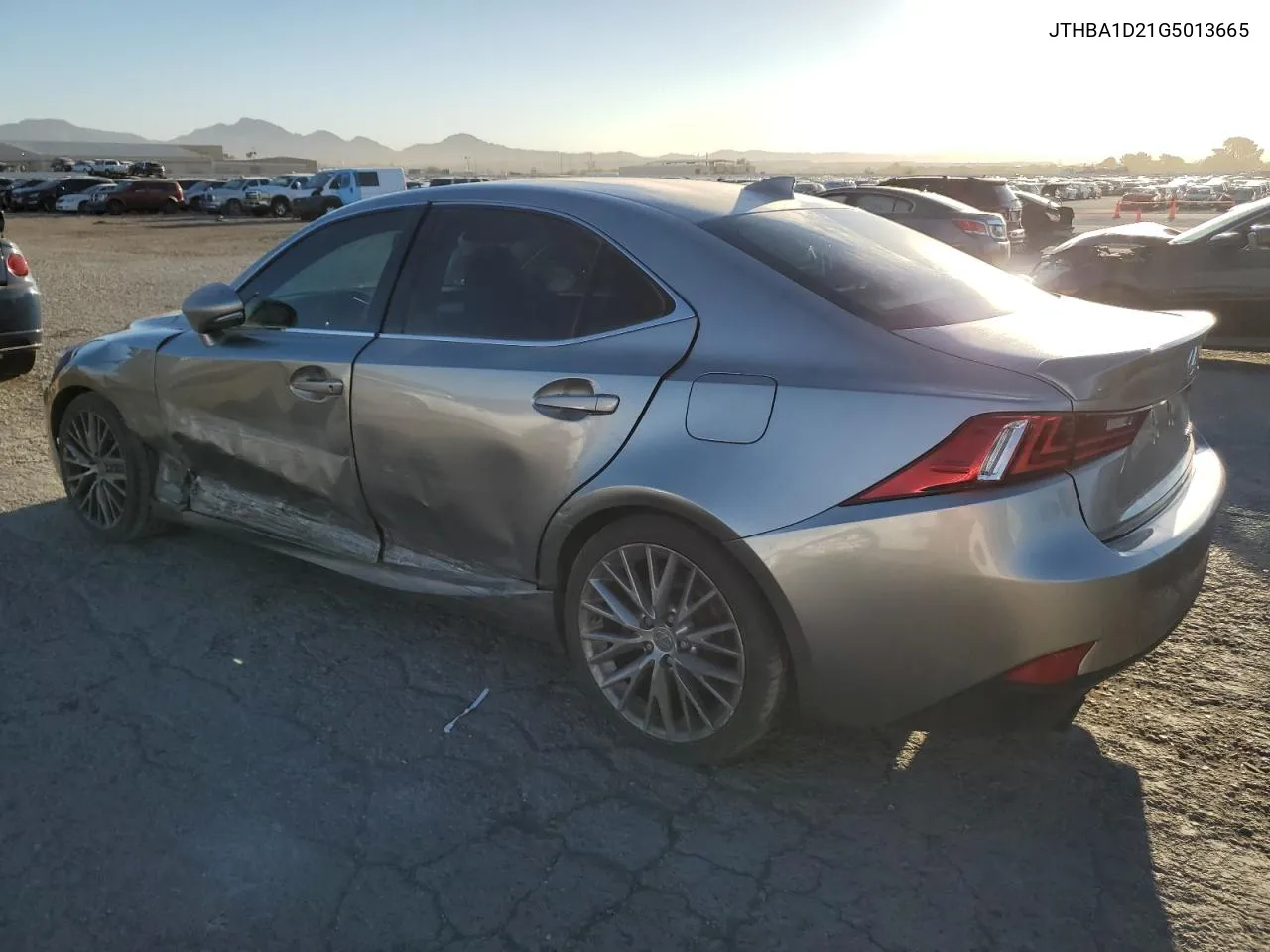 2016 Lexus Is 200T VIN: JTHBA1D21G5013665 Lot: 67974954