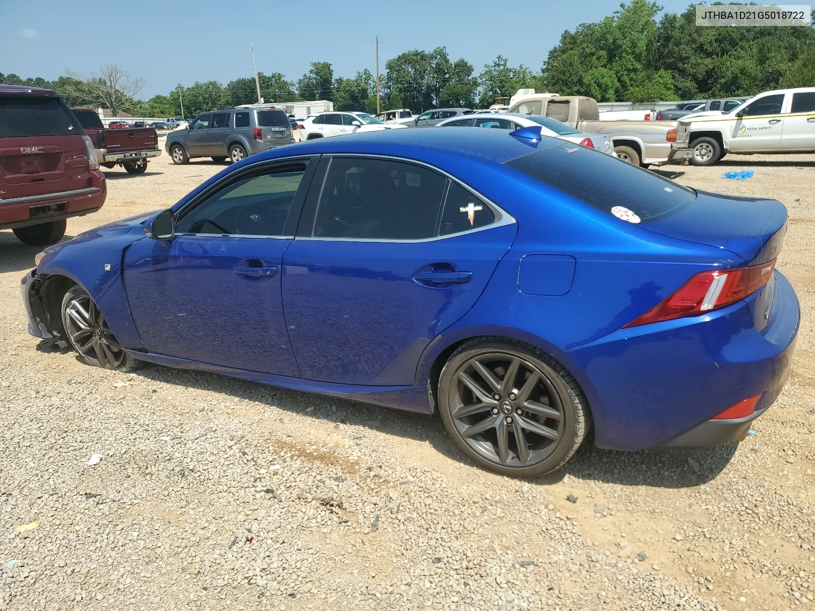 2016 Lexus Is 200T VIN: JTHBA1D21G5018722 Lot: 68234724