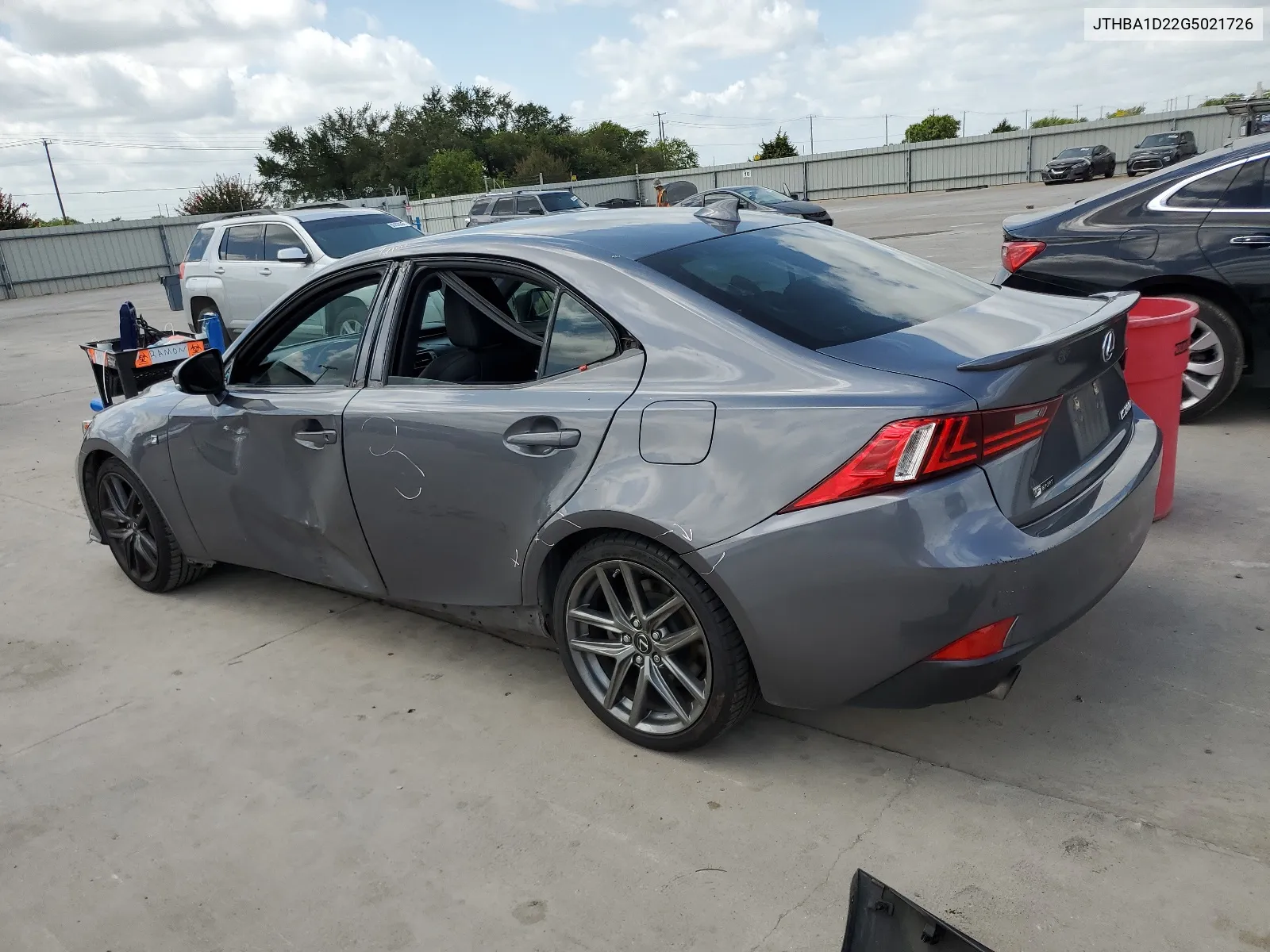 2016 Lexus Is 200T VIN: JTHBA1D22G5021726 Lot: 68319154