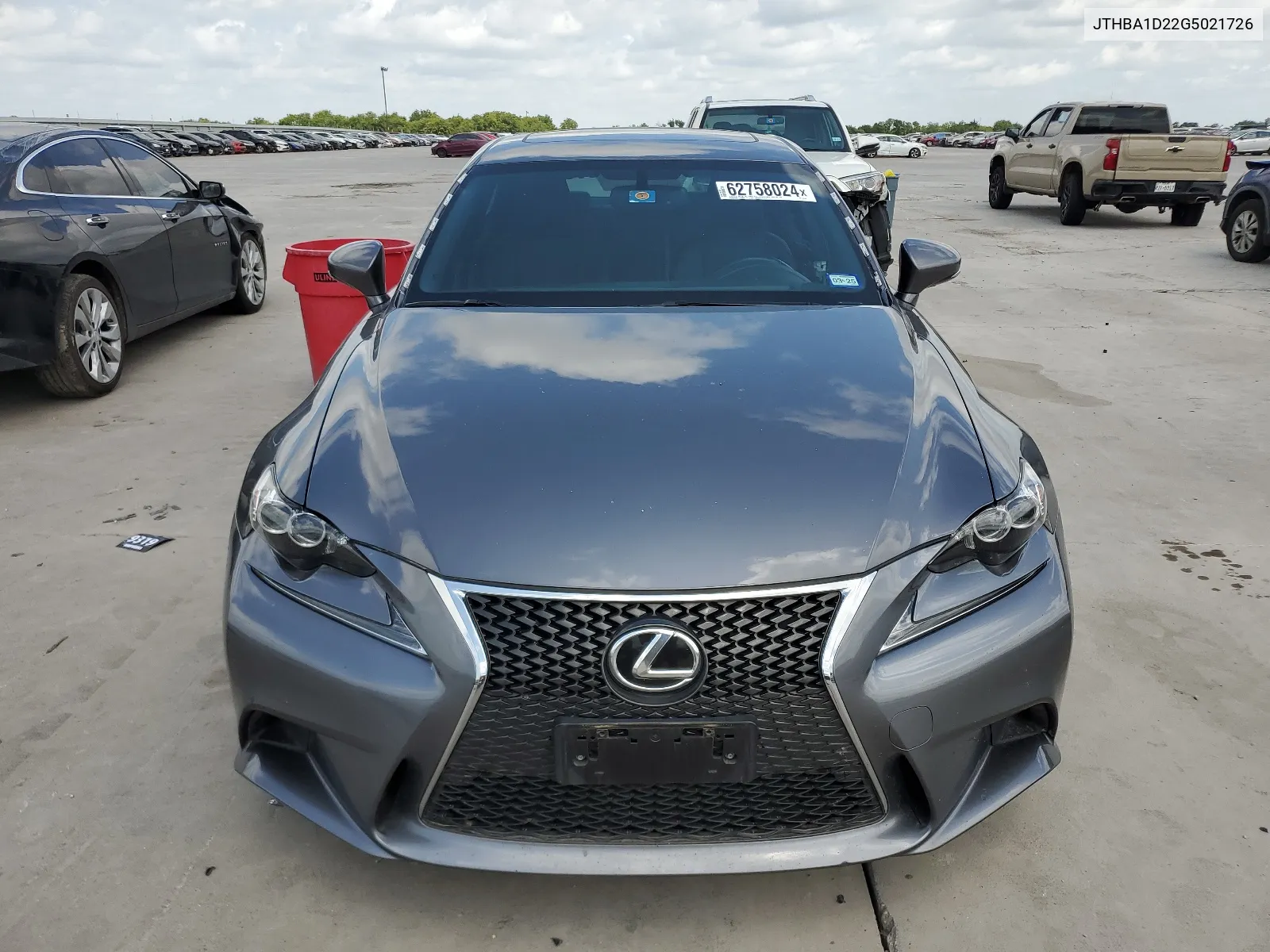 2016 Lexus Is 200T VIN: JTHBA1D22G5021726 Lot: 68319154