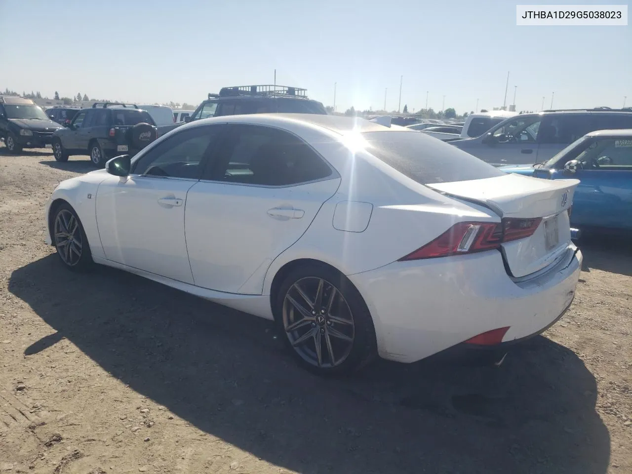 2016 Lexus Is 200T VIN: JTHBA1D29G5038023 Lot: 68513894