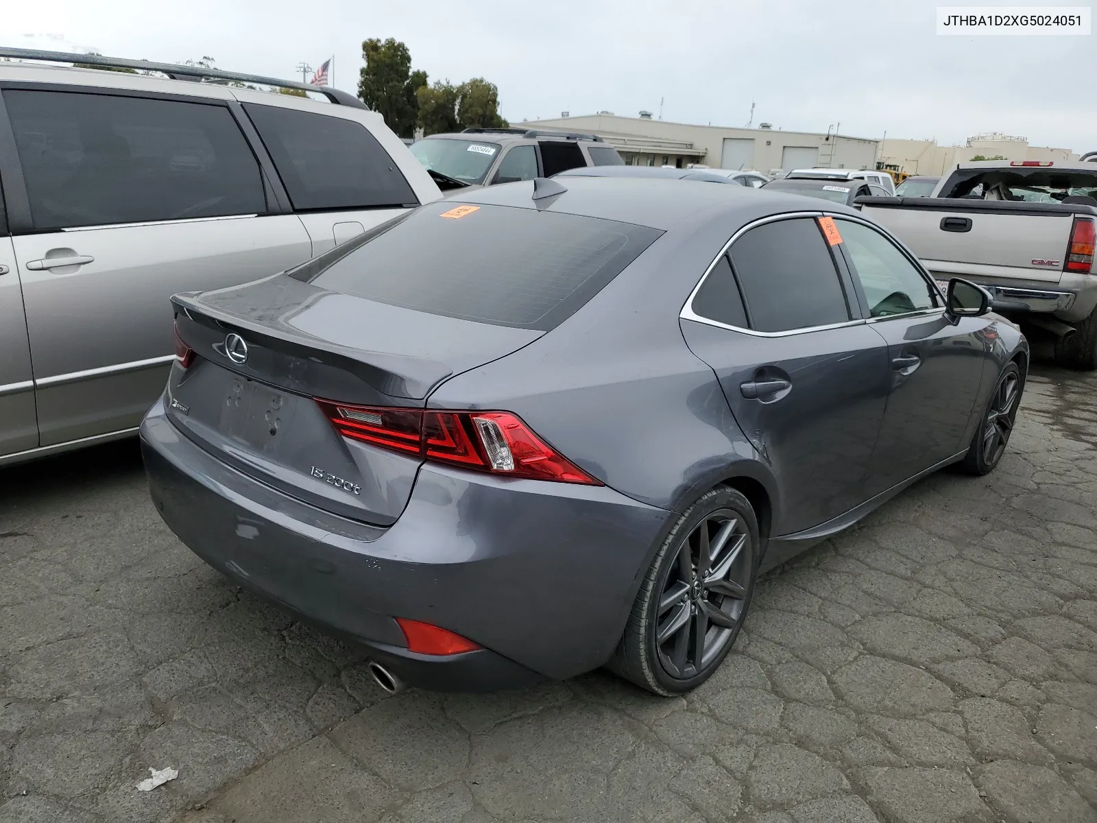 JTHBA1D2XG5024051 2016 Lexus Is 200T