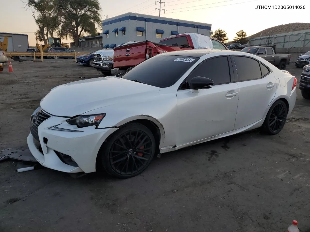 2016 Lexus Is 300 VIN: JTHCM1D20G5014026 Lot: 70003224