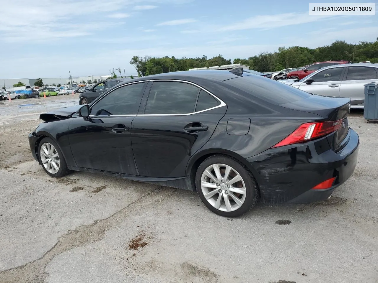 2016 Lexus Is 200T VIN: JTHBA1D20G5011809 Lot: 70144014