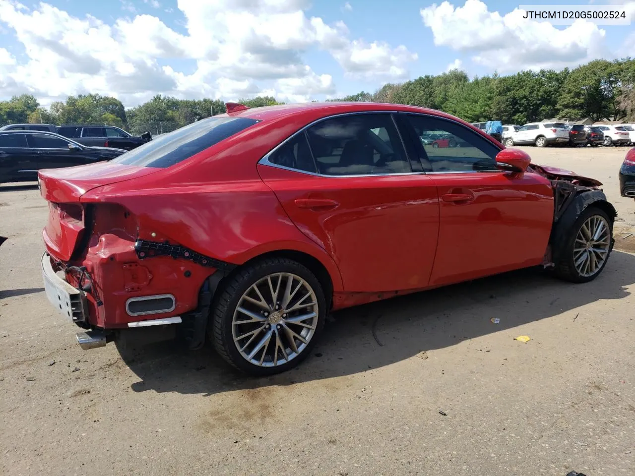 2016 Lexus Is 300 VIN: JTHCM1D20G5002524 Lot: 70497104