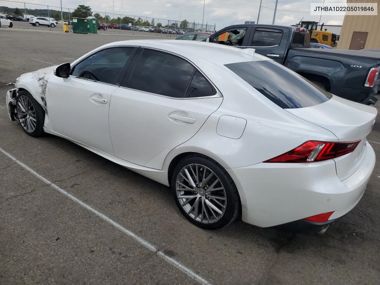 2016 Lexus Is 200T VIN: JTHBA1D22G5019846 Lot: 70498434