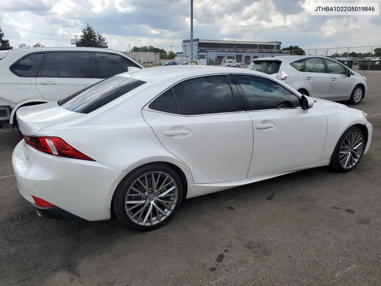 2016 Lexus Is 200T VIN: JTHBA1D22G5019846 Lot: 70498434