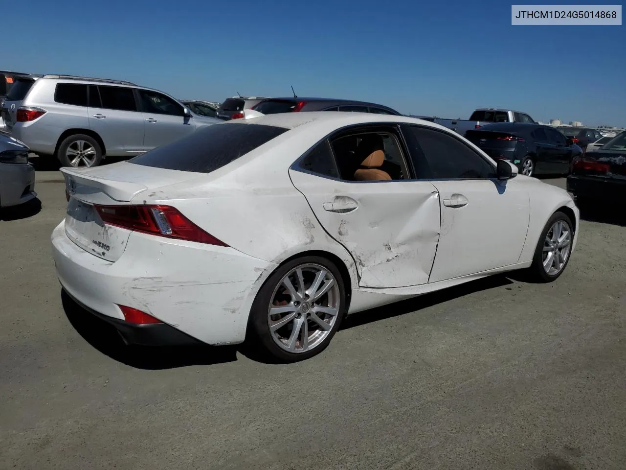 2016 Lexus Is 300 VIN: JTHCM1D24G5014868 Lot: 70637174