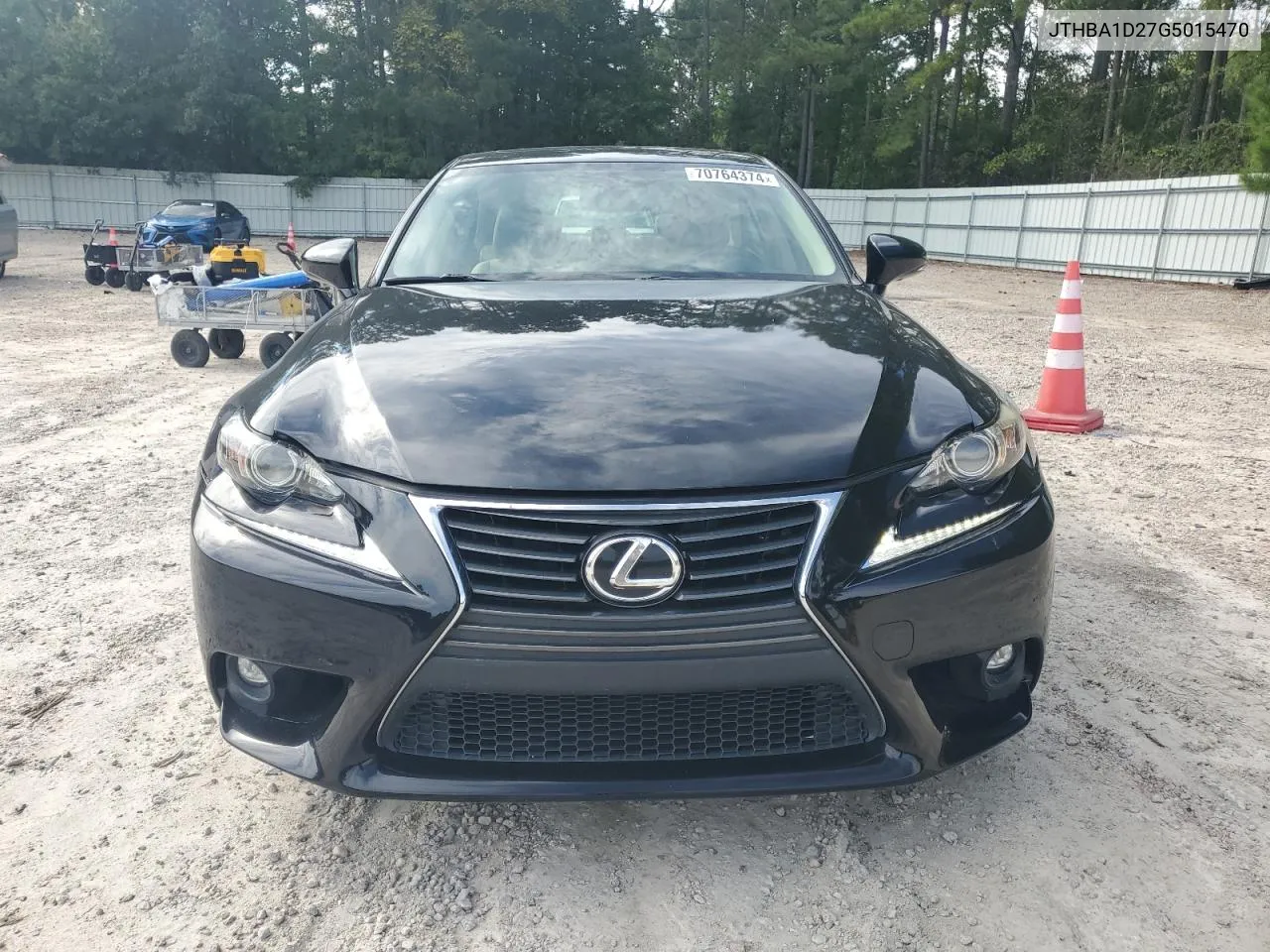 2016 Lexus Is 200T VIN: JTHBA1D27G5015470 Lot: 70764374