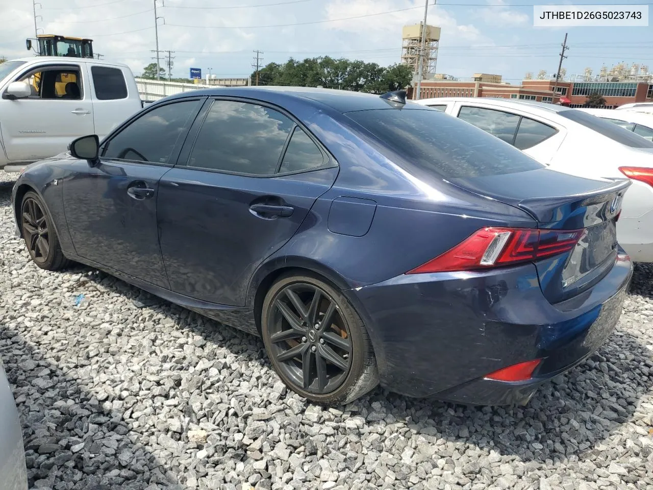 2016 Lexus Is 350 VIN: JTHBE1D26G5023743 Lot: 71624494