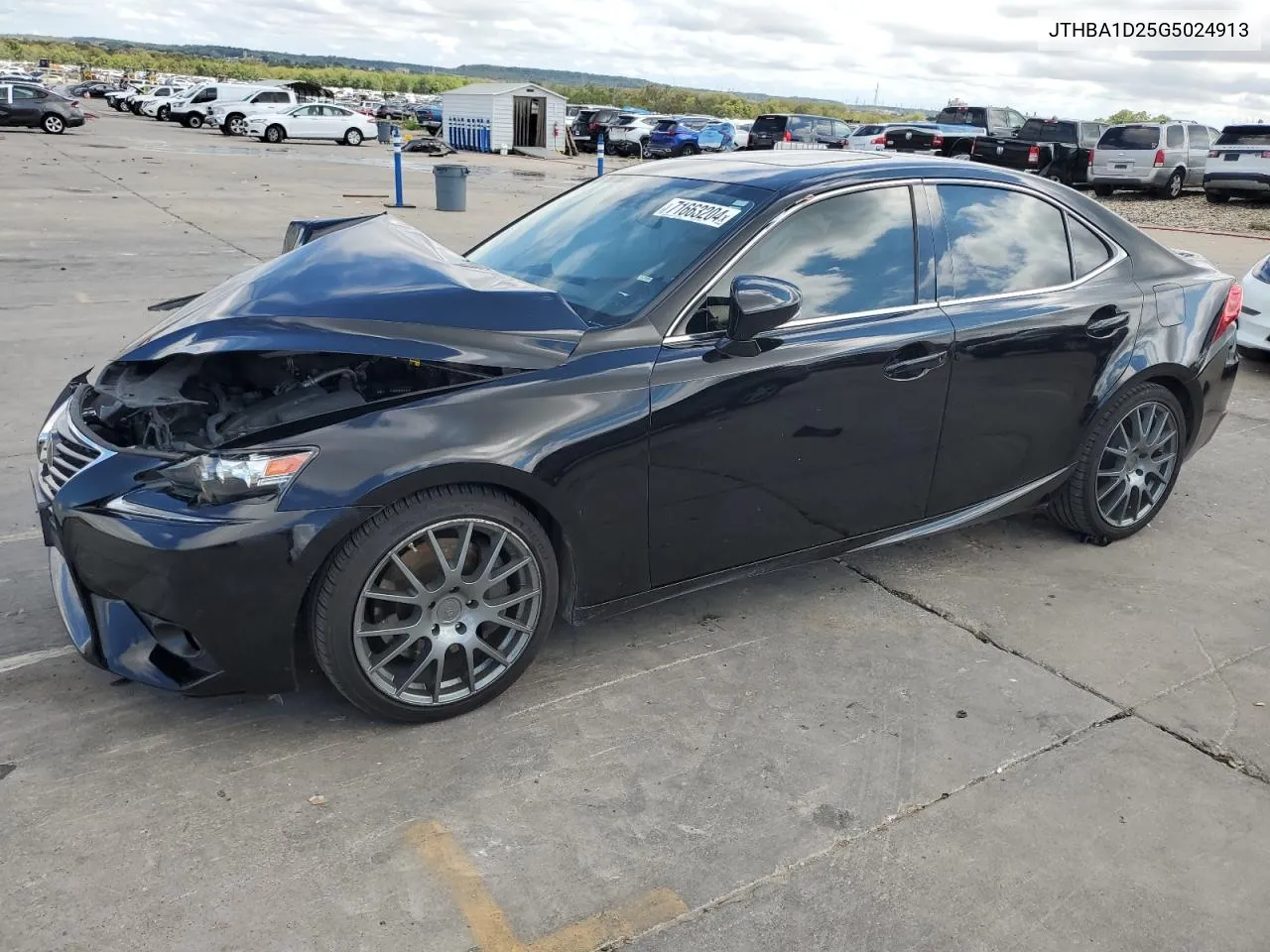 2016 Lexus Is 200T VIN: JTHBA1D25G5024913 Lot: 71663204