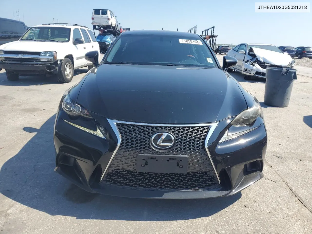 2016 Lexus Is 200T VIN: JTHBA1D20G5031218 Lot: 71856164