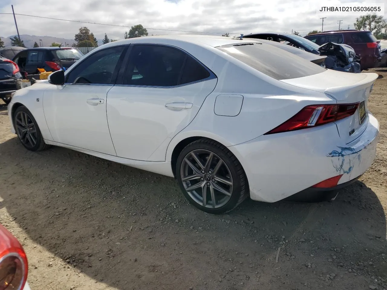 2016 Lexus Is 200T VIN: JTHBA1D21G5036055 Lot: 72085914