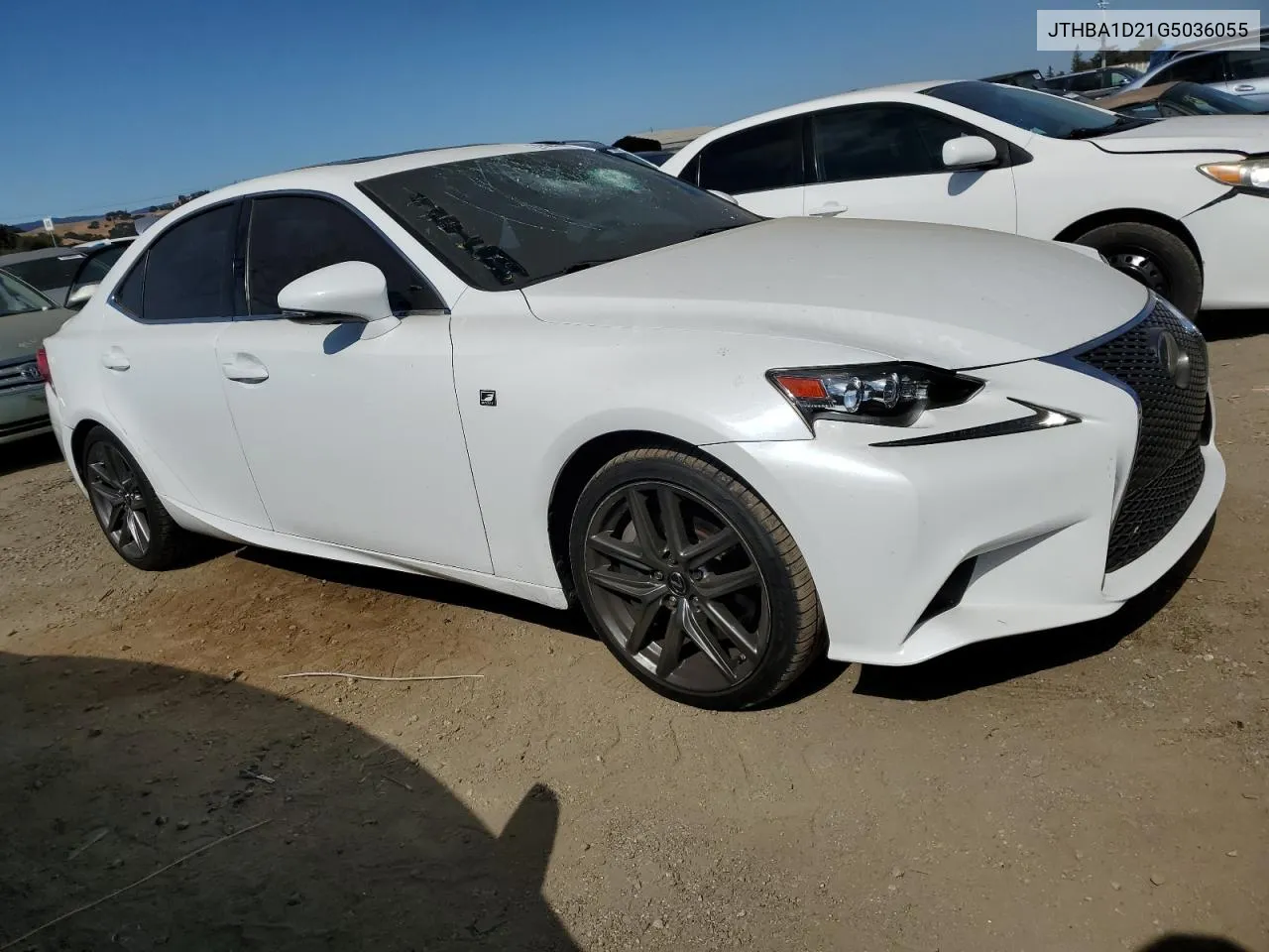 2016 Lexus Is 200T VIN: JTHBA1D21G5036055 Lot: 72085914