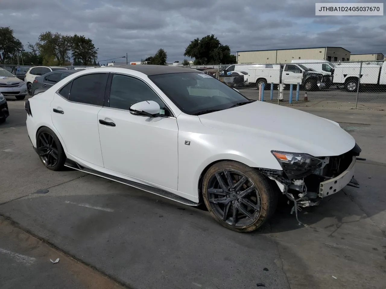 2016 Lexus Is 200T VIN: JTHBA1D24G5037670 Lot: 72170834