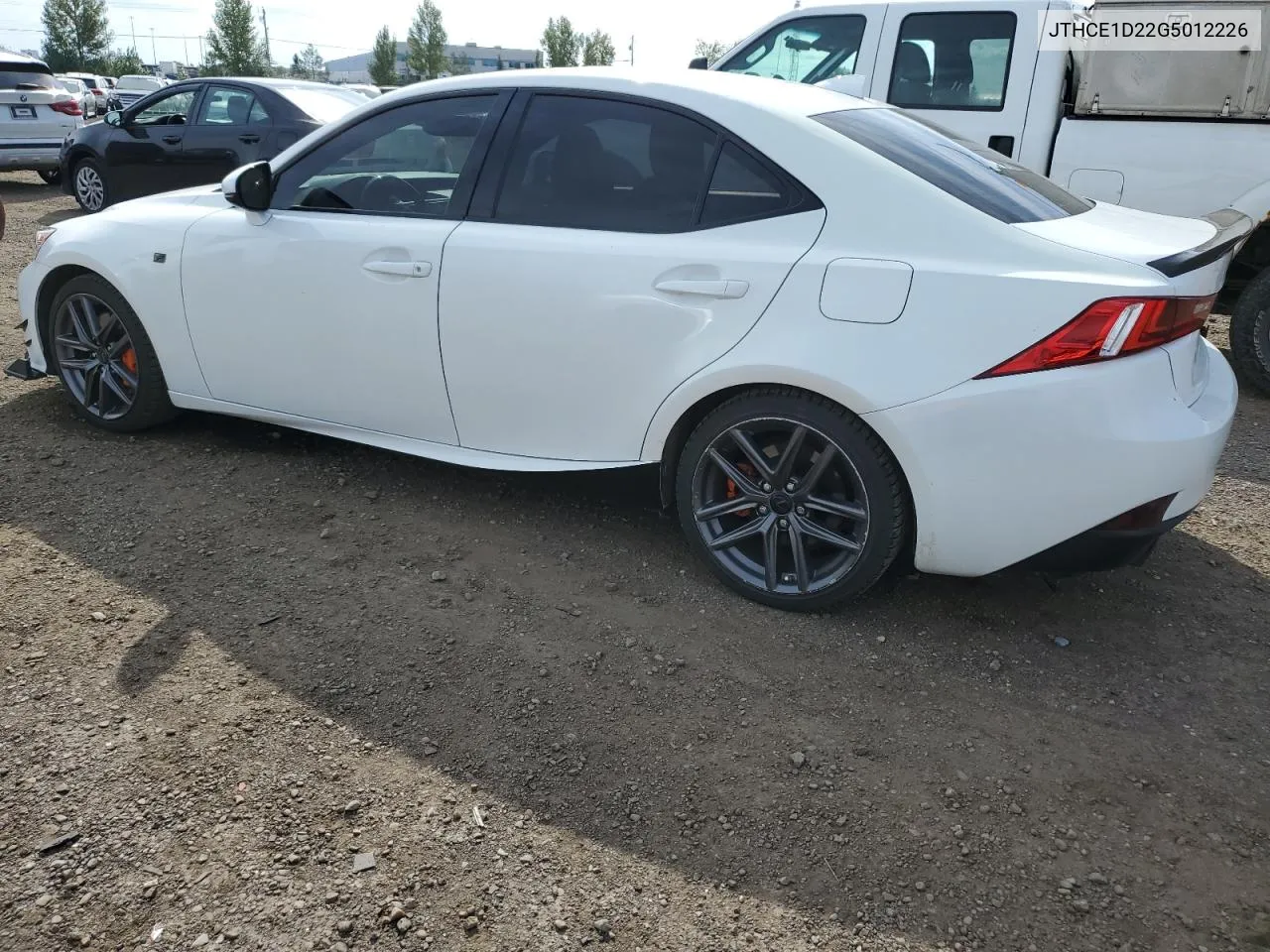 2016 Lexus Is 350 VIN: JTHCE1D22G5012226 Lot: 72197114