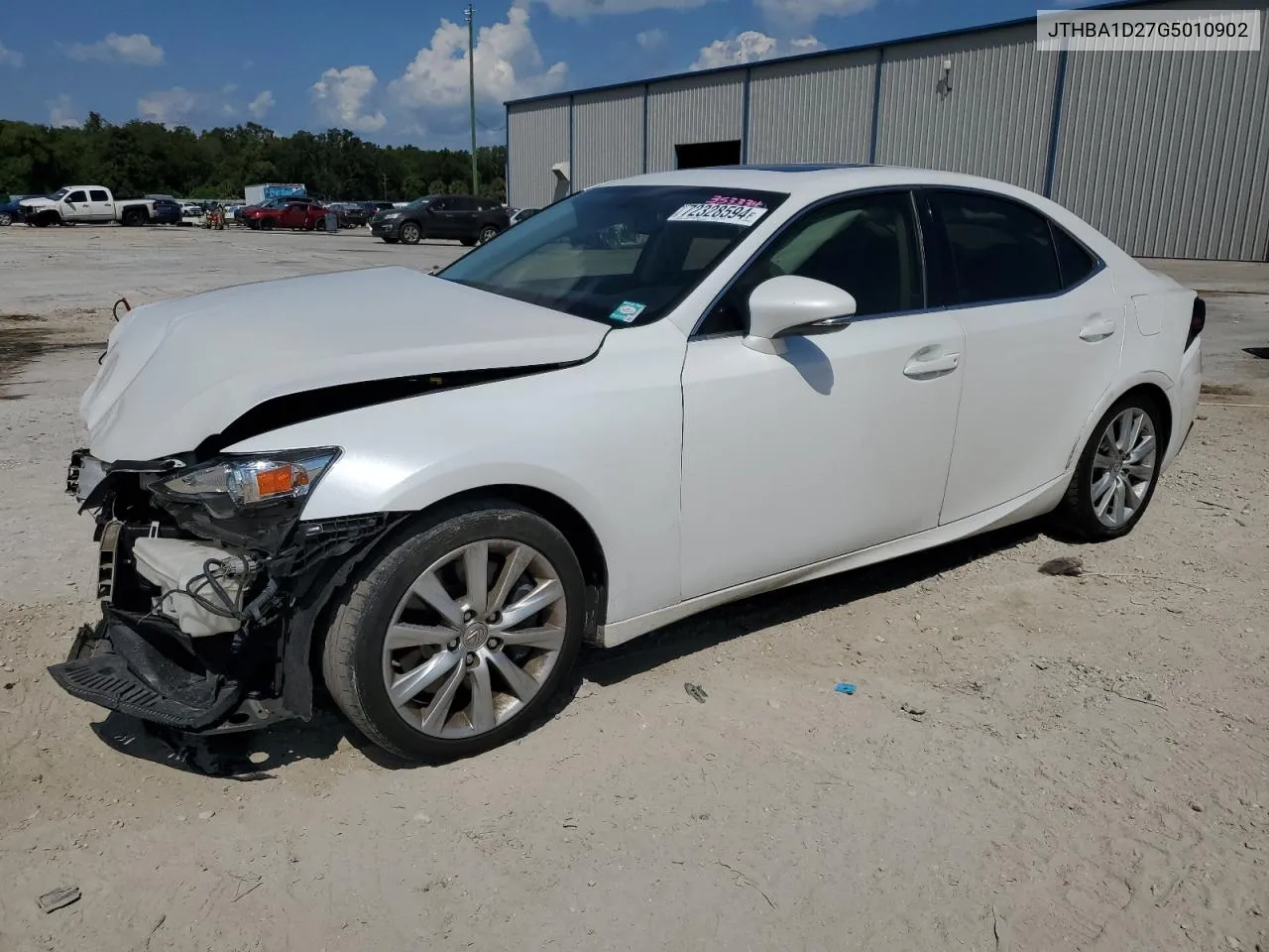 2016 Lexus Is 200T VIN: JTHBA1D27G5010902 Lot: 72328594