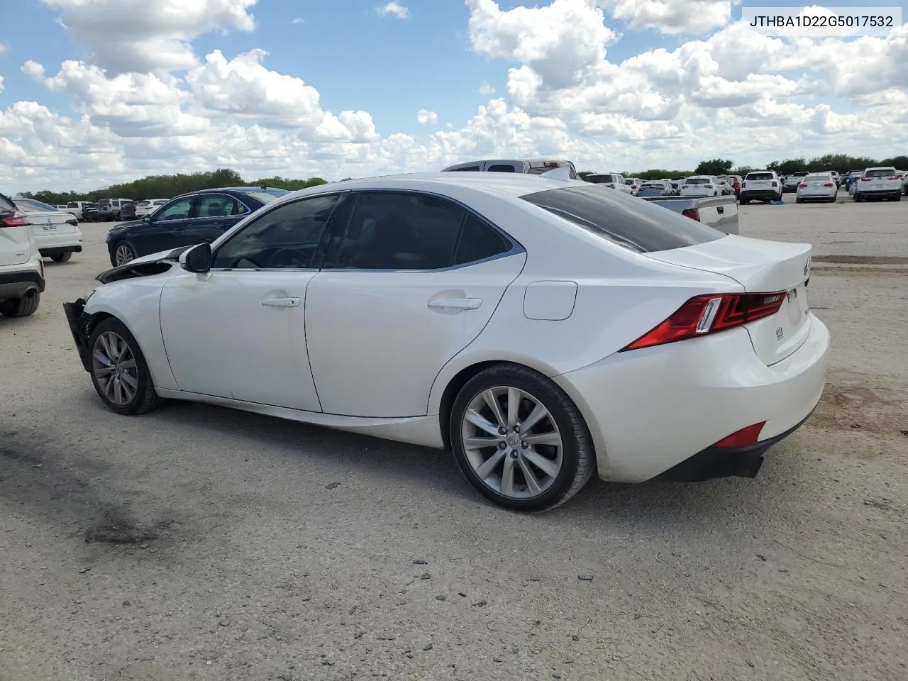 JTHBA1D22G5017532 2016 Lexus Is 200T