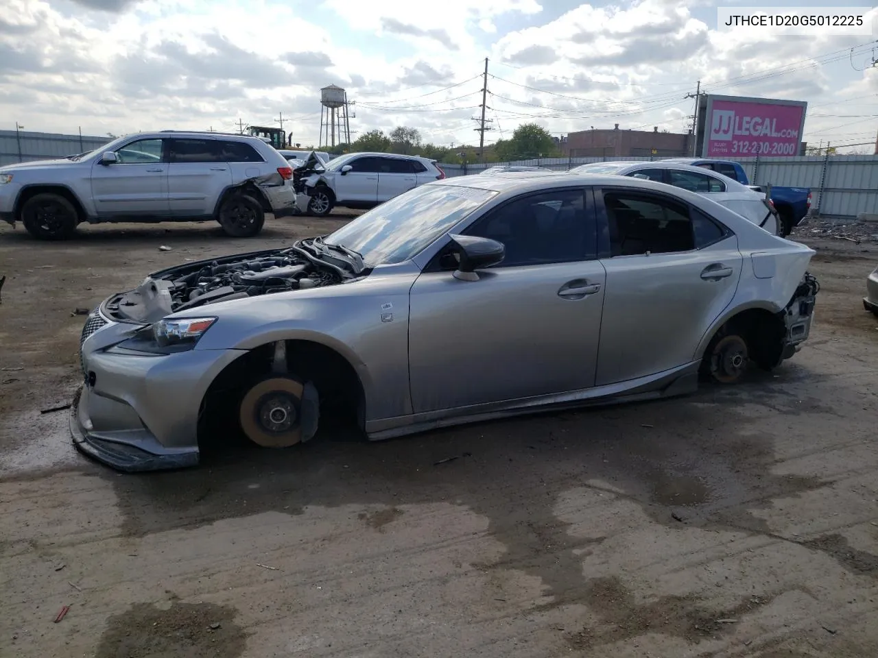 JTHCE1D20G5012225 2016 Lexus Is 350