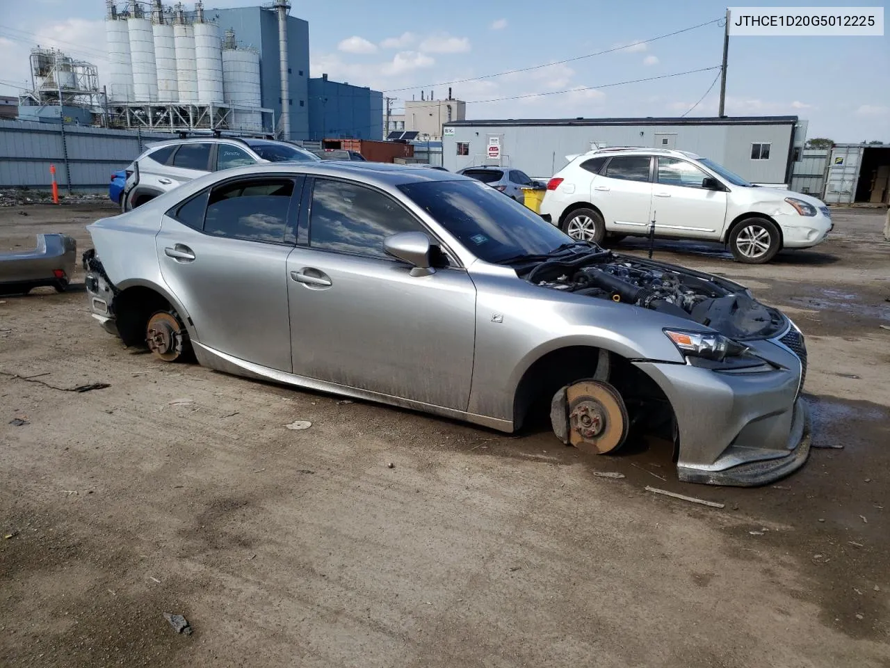 JTHCE1D20G5012225 2016 Lexus Is 350