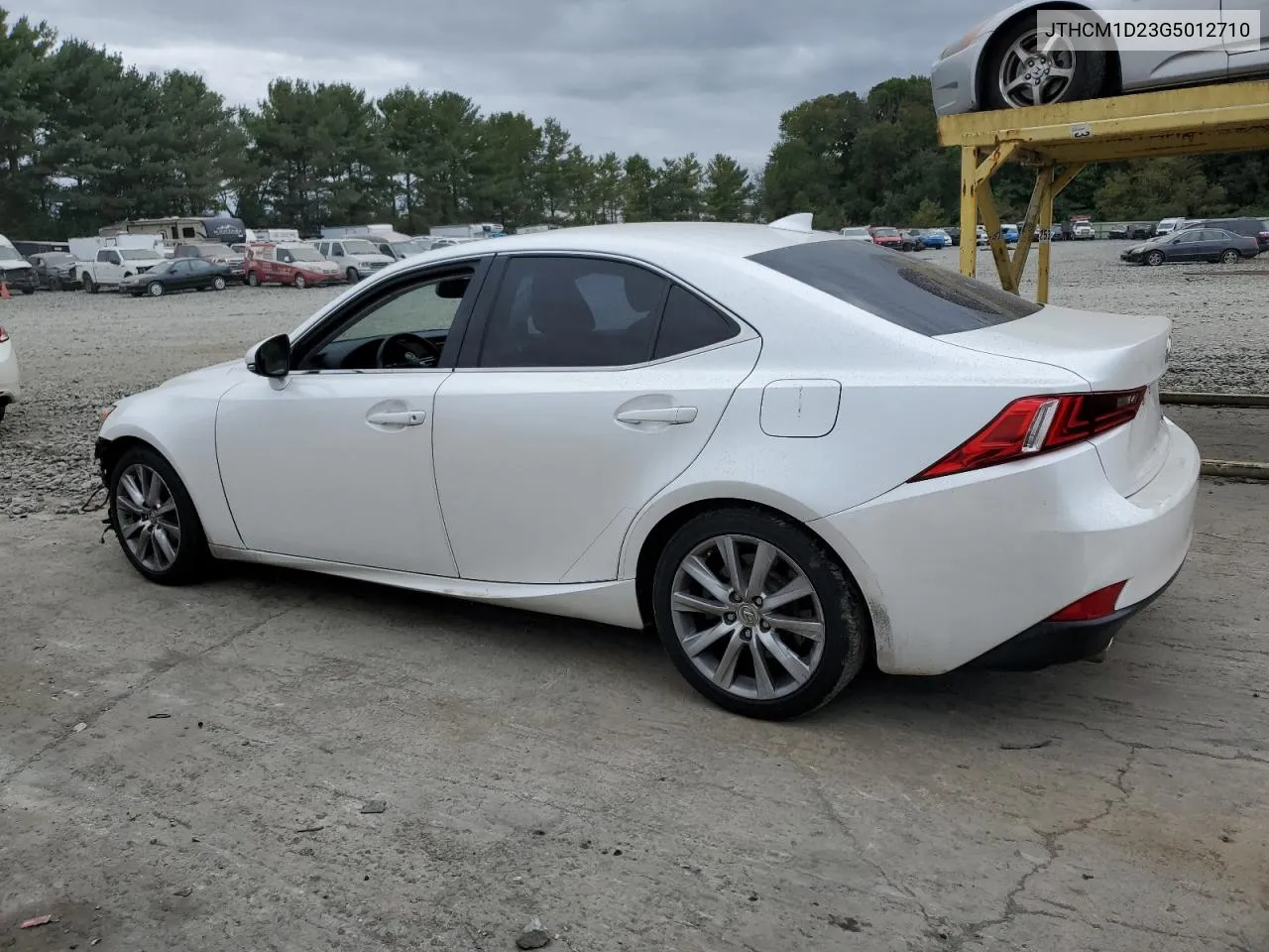 2016 Lexus Is 300 VIN: JTHCM1D23G5012710 Lot: 72678154