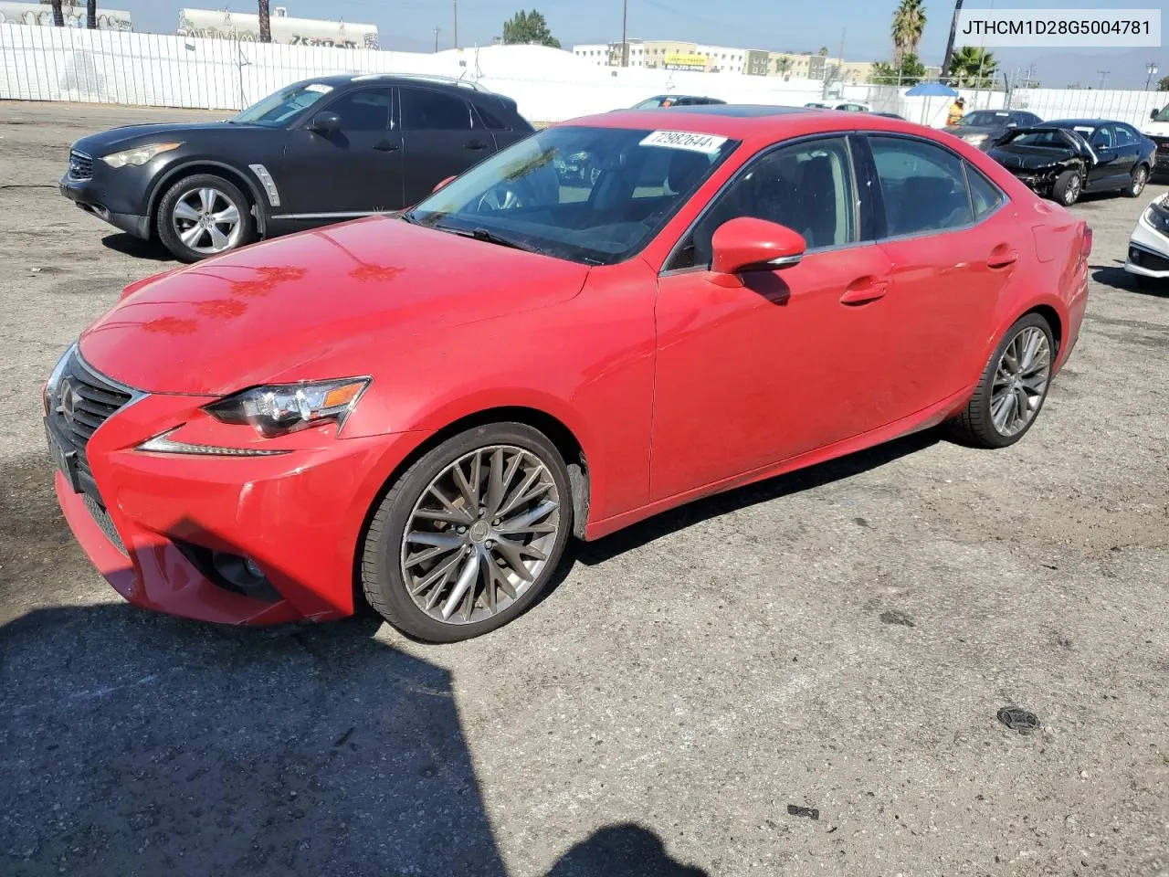 2016 Lexus Is 300 VIN: JTHCM1D28G5004781 Lot: 72982644