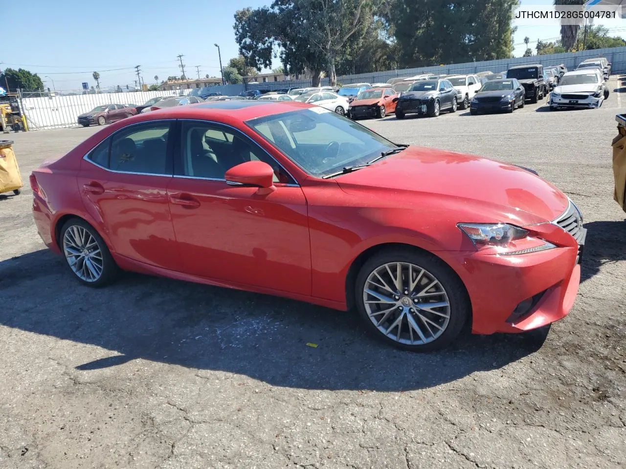 JTHCM1D28G5004781 2016 Lexus Is 300