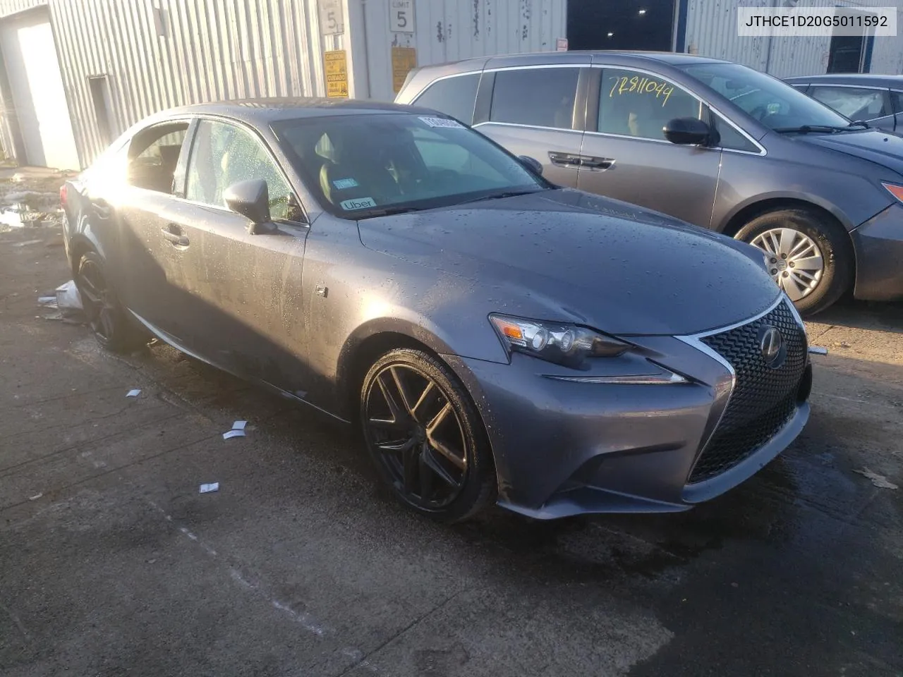 JTHCE1D20G5011592 2016 Lexus Is 350