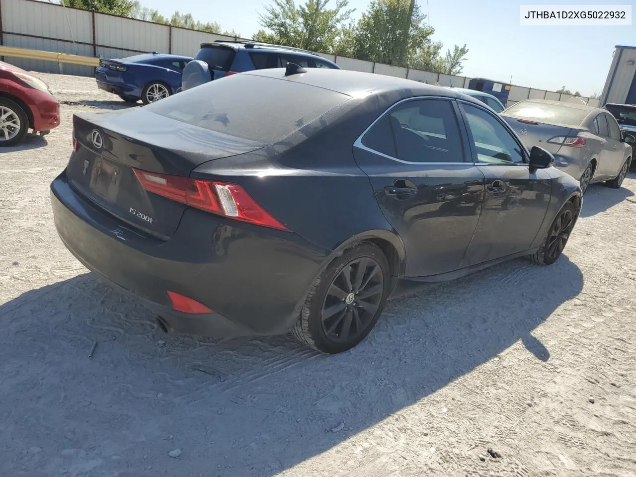 JTHBA1D2XG5022932 2016 Lexus Is 200T