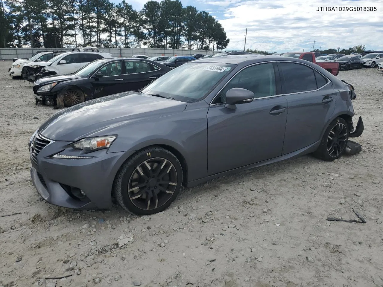 2016 Lexus Is 200T VIN: JTHBA1D29G5018385 Lot: 73724904