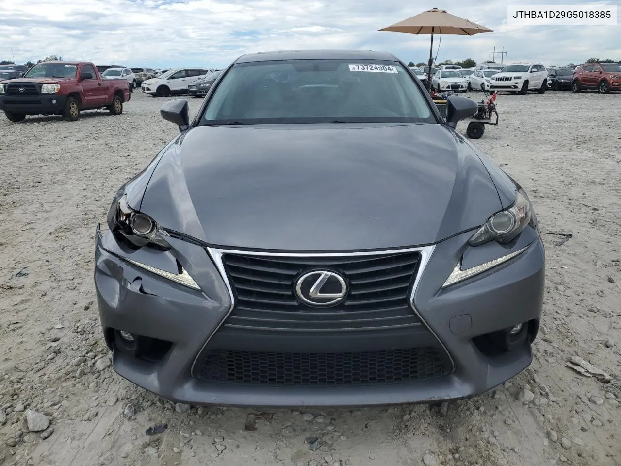 2016 Lexus Is 200T VIN: JTHBA1D29G5018385 Lot: 73724904