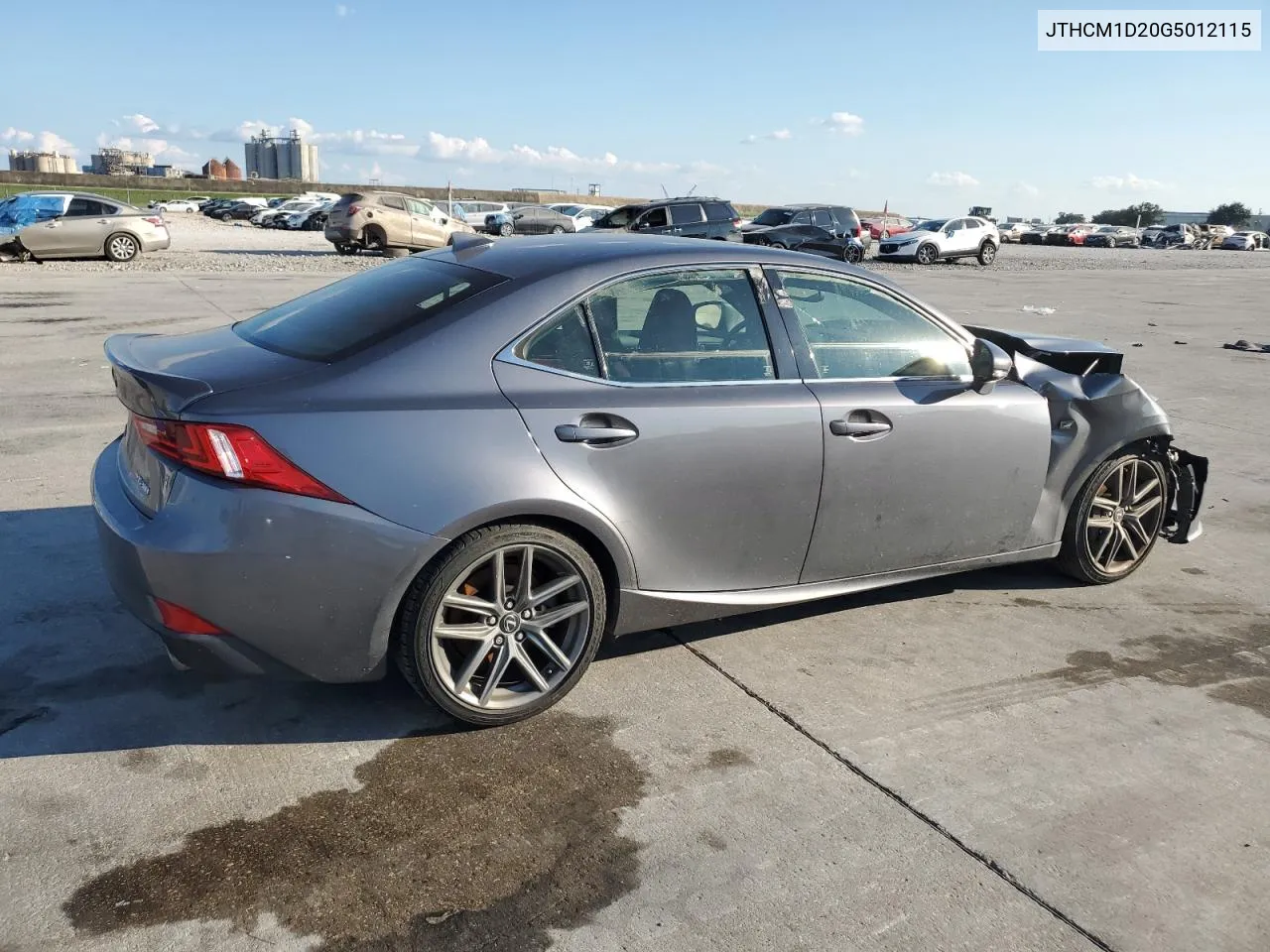 2016 Lexus Is 300 VIN: JTHCM1D20G5012115 Lot: 73808184