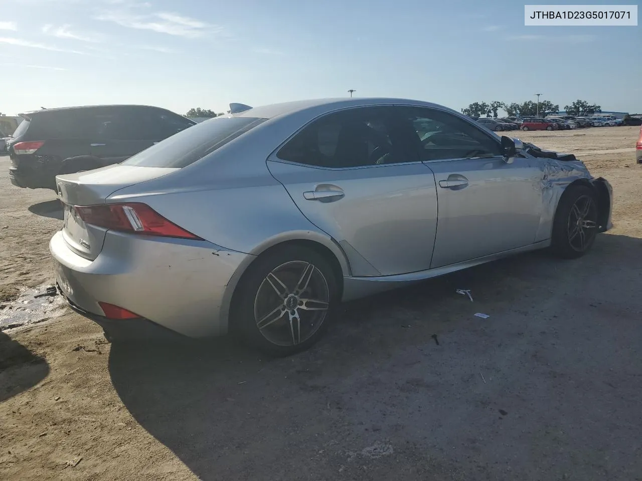 2016 Lexus Is 200T VIN: JTHBA1D23G5017071 Lot: 74231274