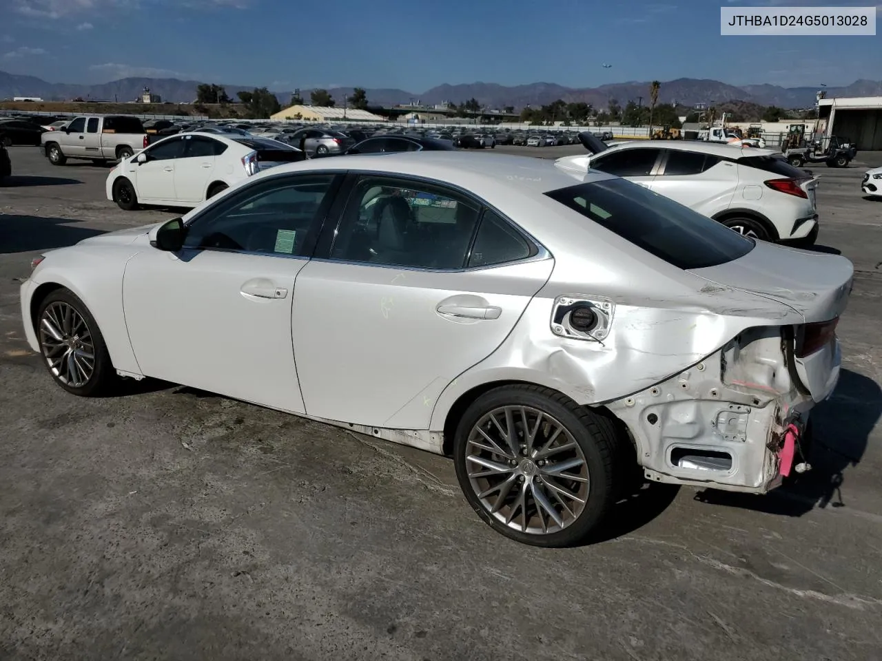 2016 Lexus Is 200T VIN: JTHBA1D24G5013028 Lot: 74310374