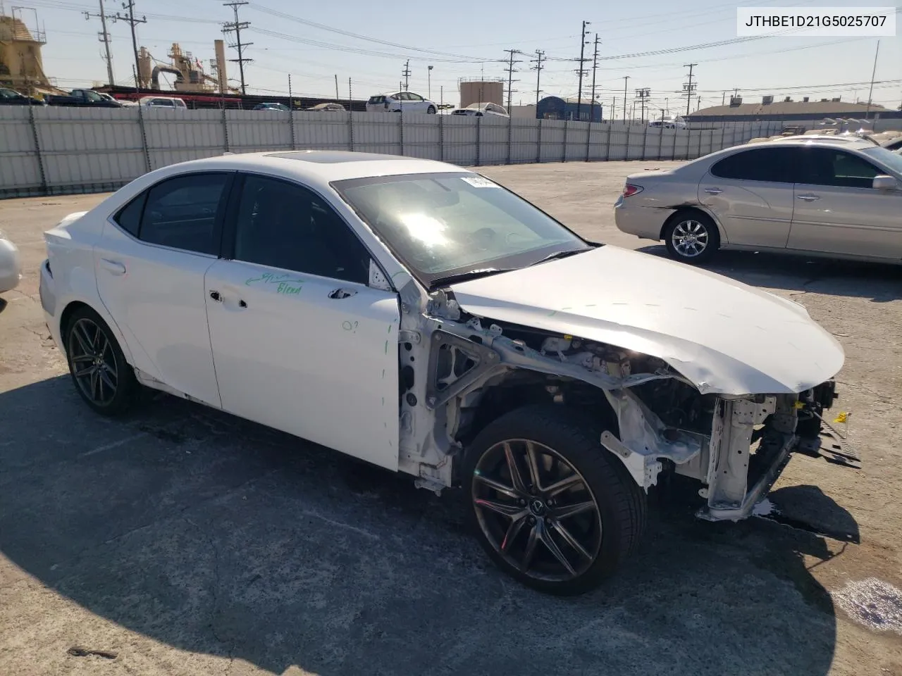 JTHBE1D21G5025707 2016 Lexus Is 350