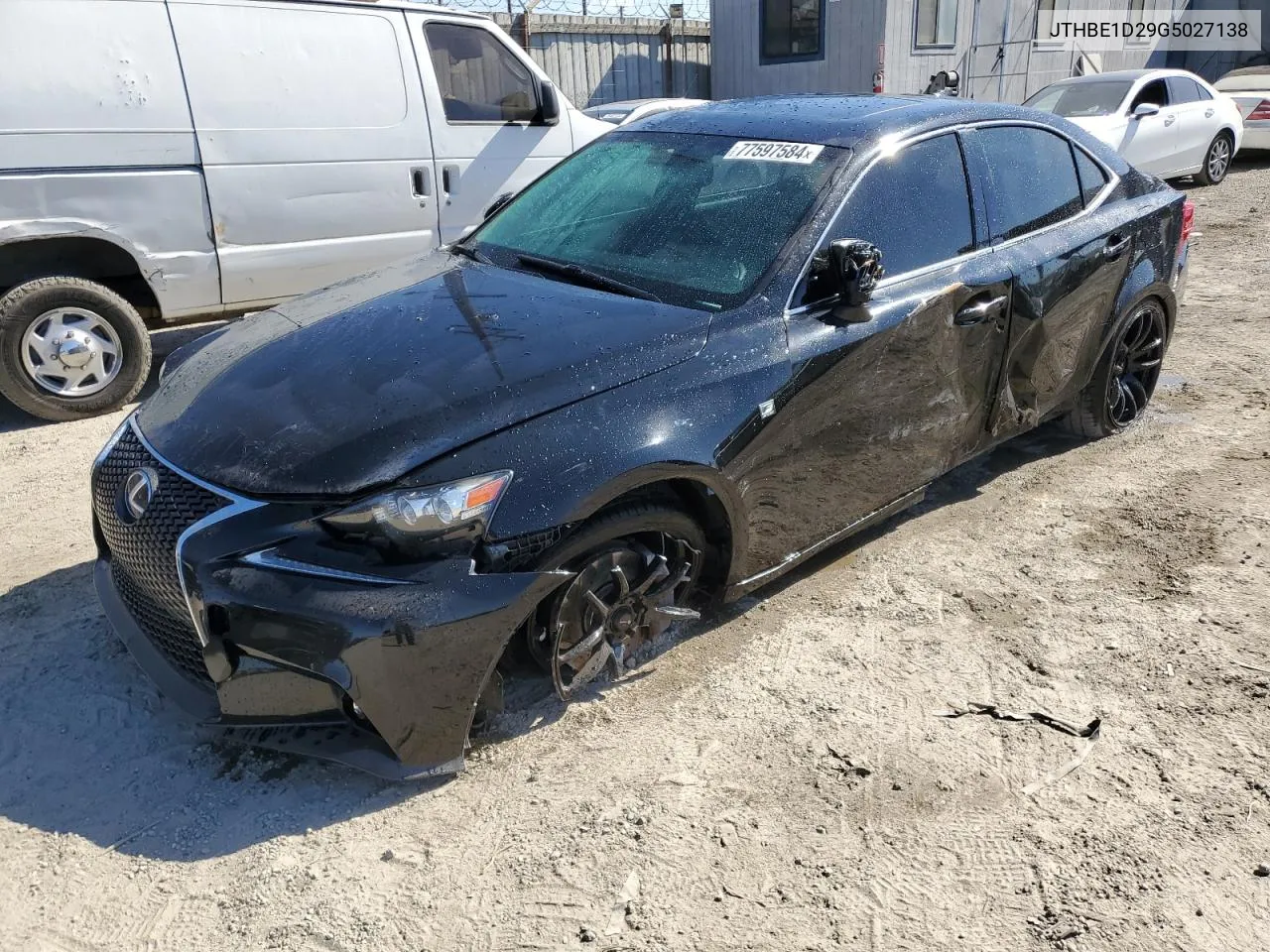 2016 Lexus Is 350 VIN: JTHBE1D29G5027138 Lot: 77597584