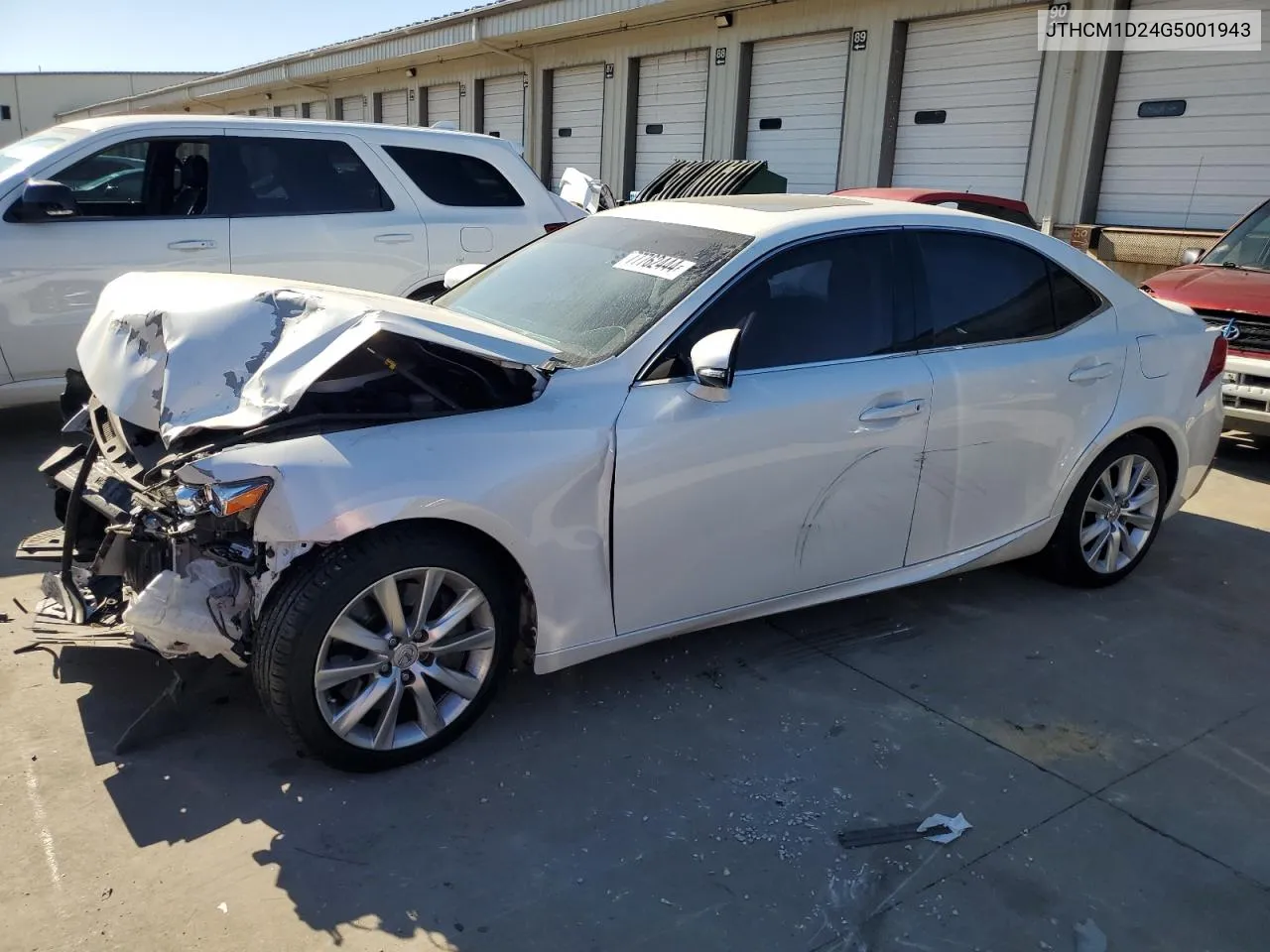 2016 Lexus Is 300 VIN: JTHCM1D24G5001943 Lot: 77762444