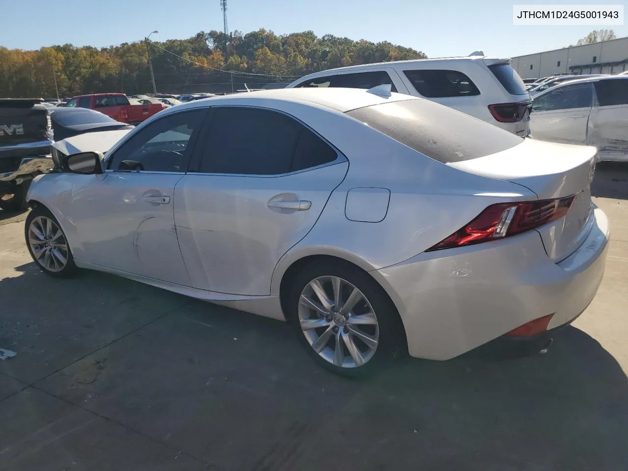 2016 Lexus Is 300 VIN: JTHCM1D24G5001943 Lot: 77762444