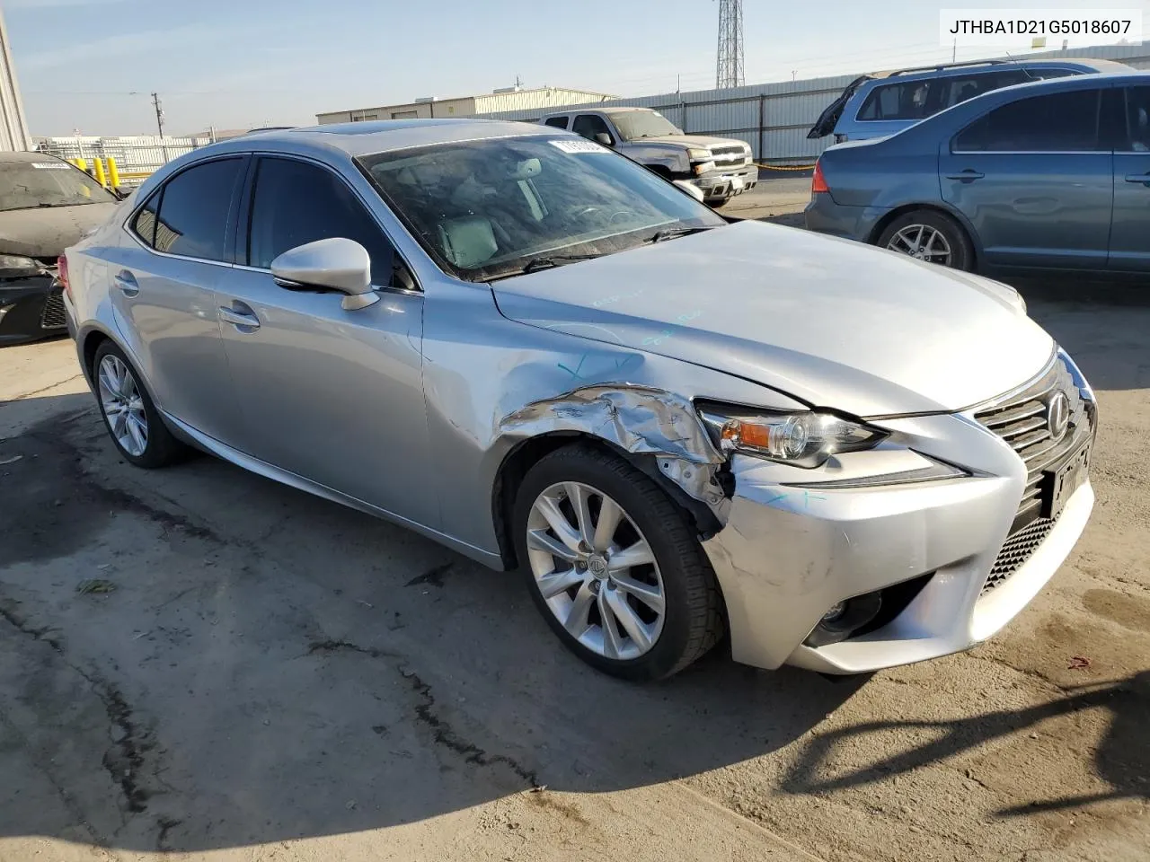 2016 Lexus Is 200T VIN: JTHBA1D21G5018607 Lot: 77910004