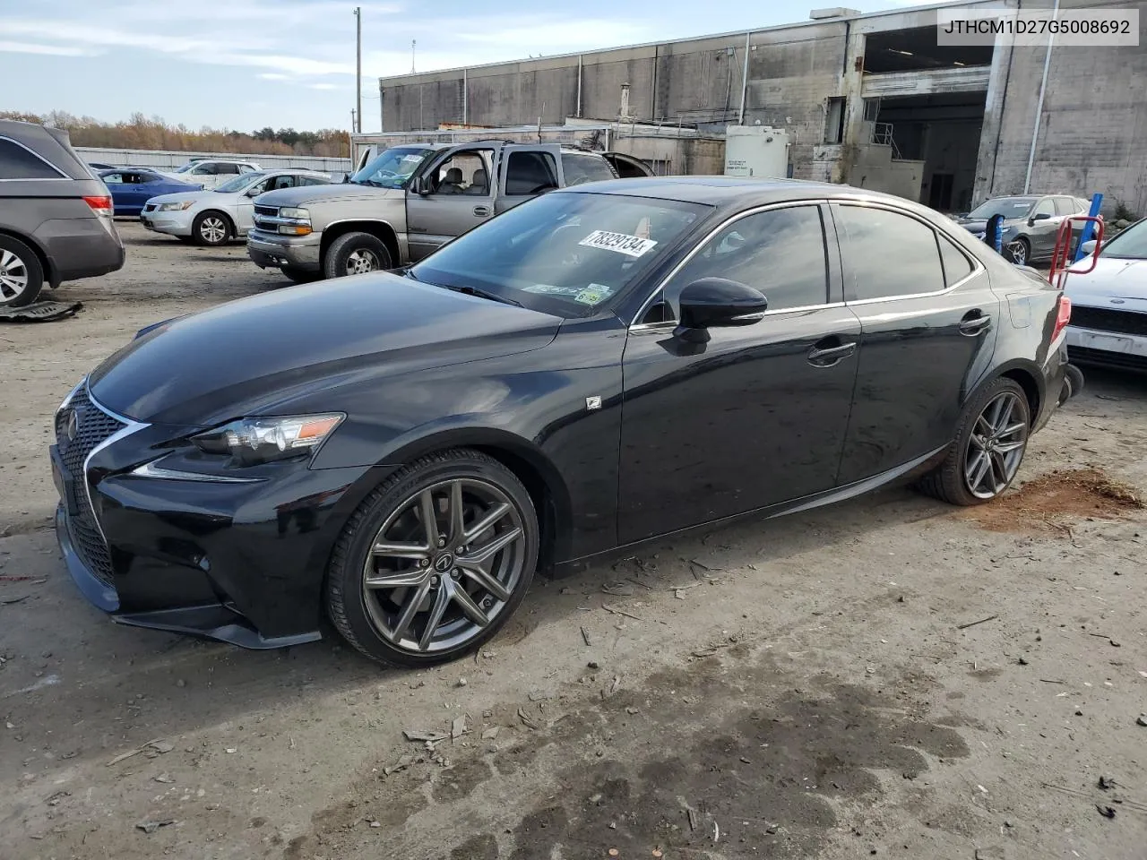 2016 Lexus Is 300 VIN: JTHCM1D27G5008692 Lot: 78329134