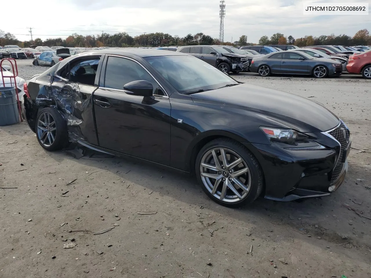 2016 Lexus Is 300 VIN: JTHCM1D27G5008692 Lot: 78329134